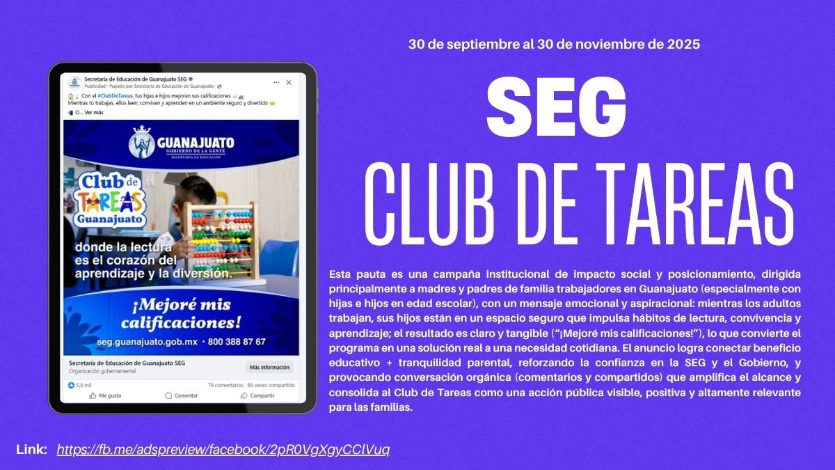 Caso de éxito Sría. de Educación de Guanajuato — Abre la Puerta a tu Futuro